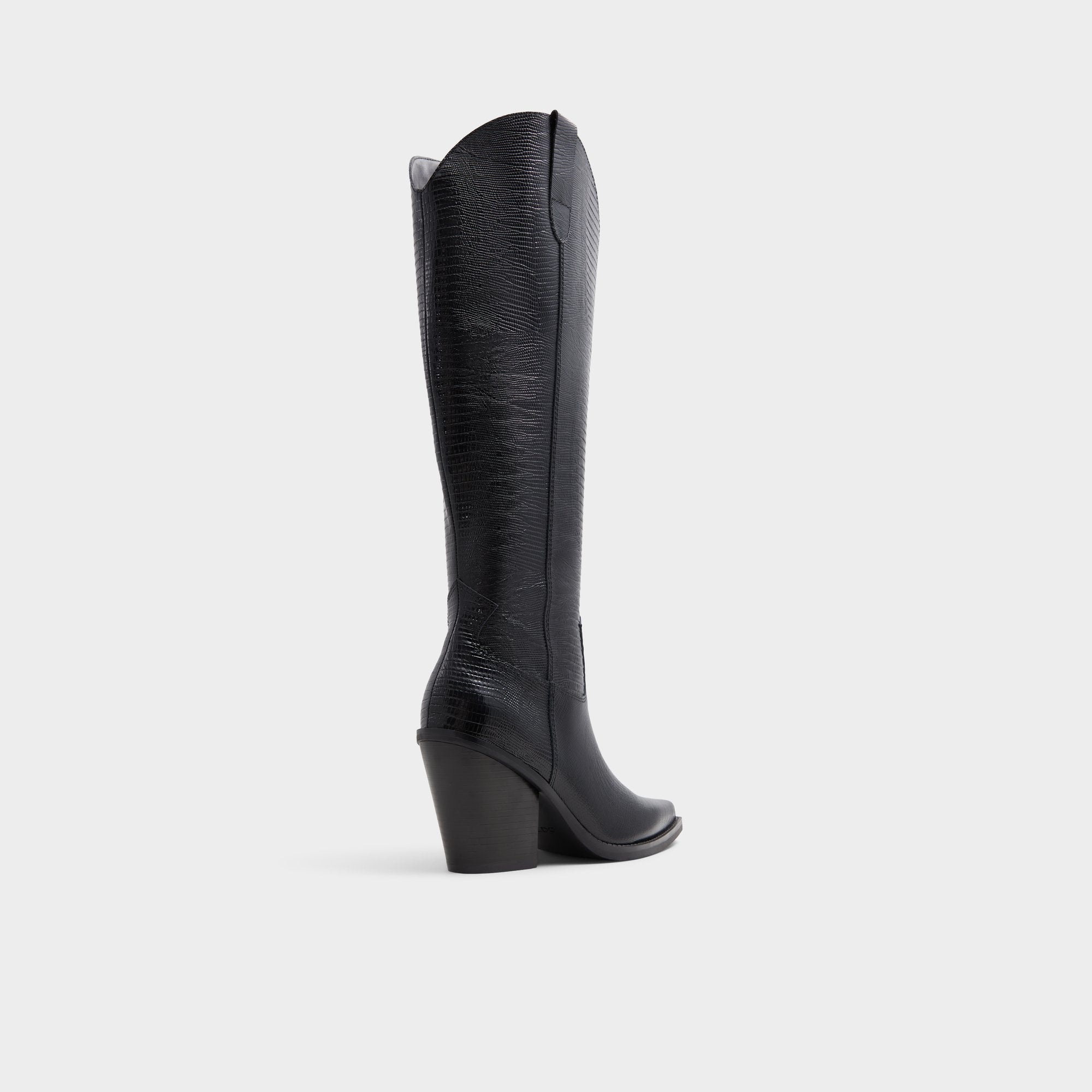 Nevada-wc Black Women's Western - Western knee-high boot, Black | Aldo for sale