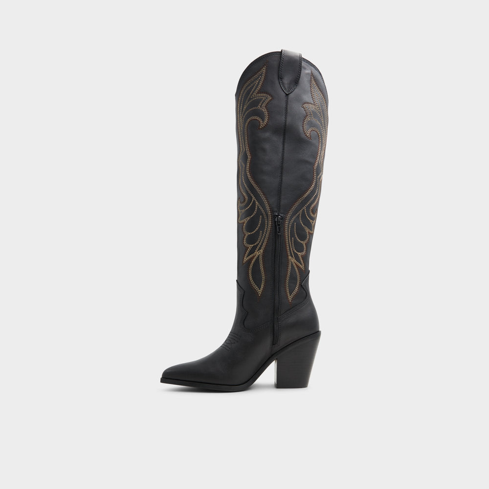Alamo Other Black Women's Tall Boots - Western boot, Cup sole | Aldo outlet