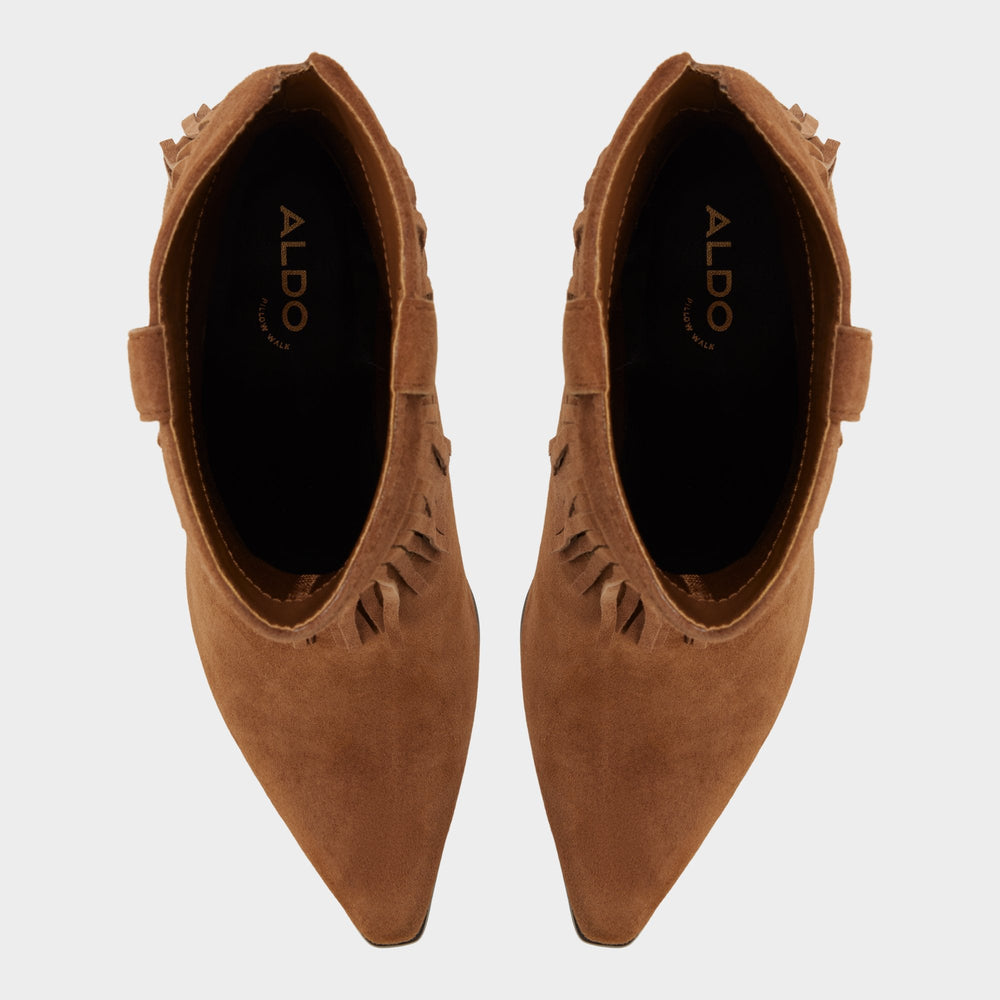 Jollene in Dark Brown - Western boot, Block heel | Aldo on sale