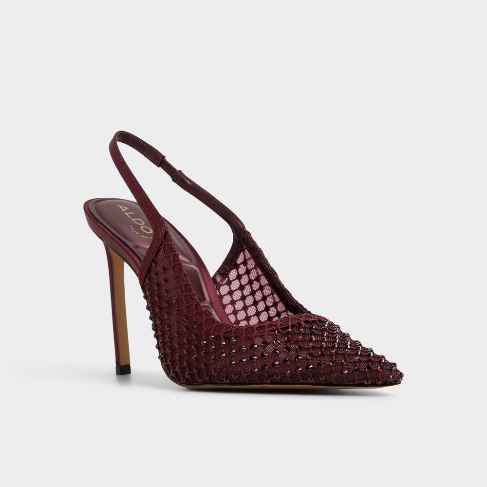 Marciana in Burgundy 14151906 - Slingback heel, Stiletto heel | Aldo discount