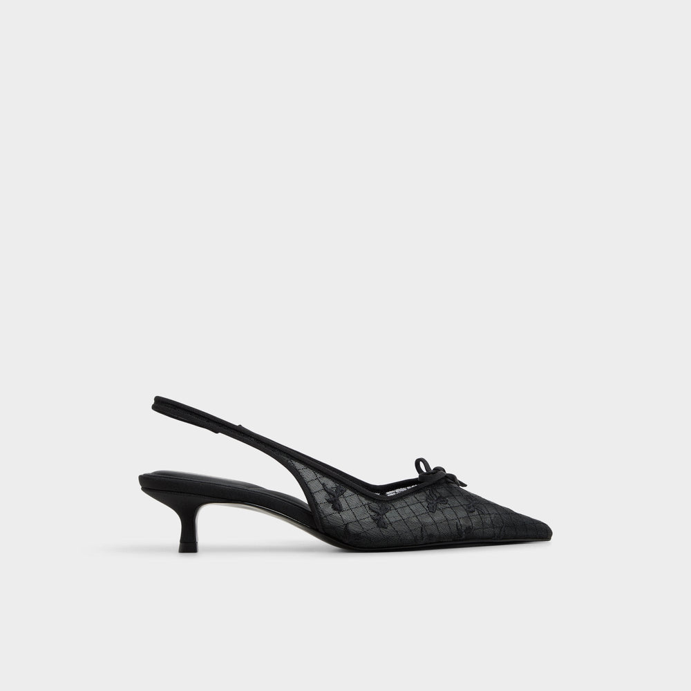 Azaro in Other Black 14151901 - Slingback heel, Kitten heel | Aldo for sale