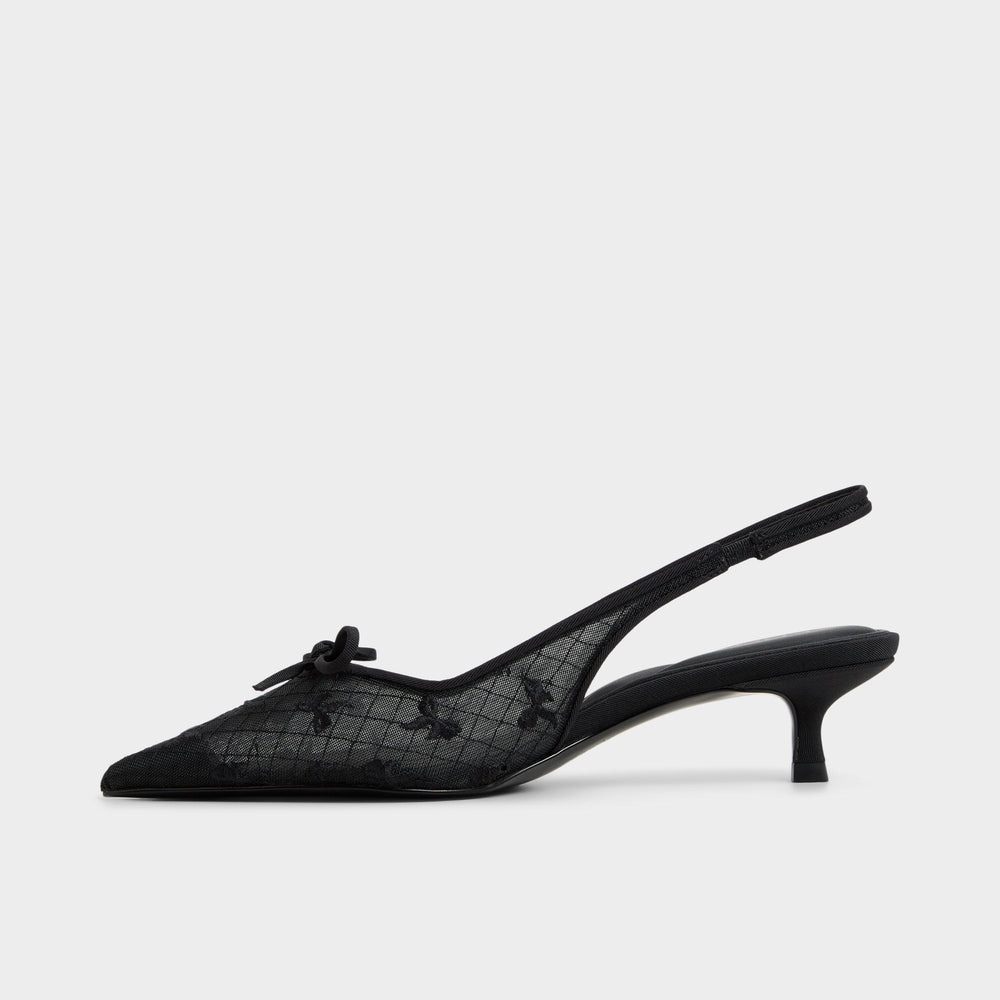 Azaro in Other Black 14151901 - Slingback heel, Kitten heel | Aldo for sale