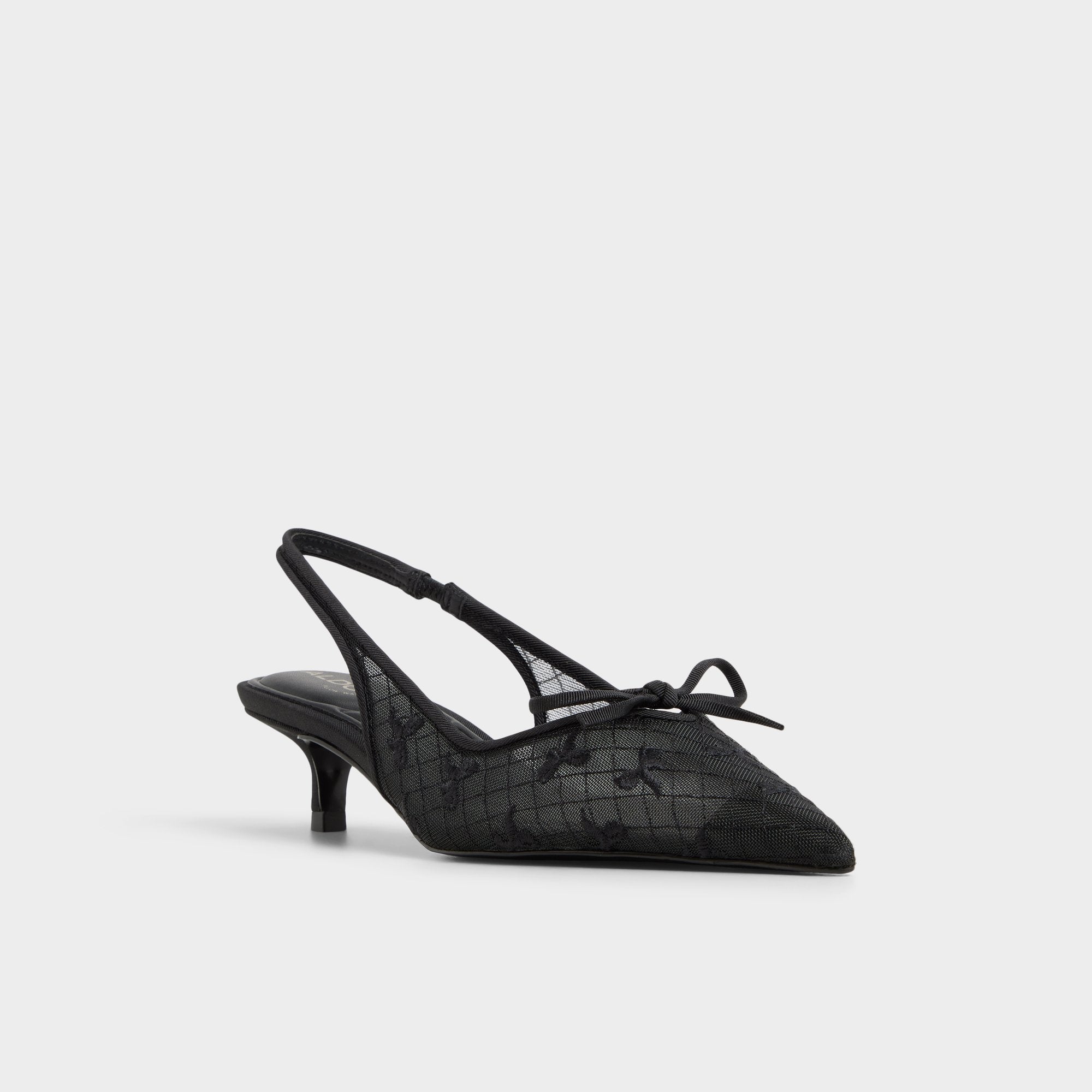 Azaro in Other Black 14151901 - Slingback heel, Kitten heel | Aldo for sale