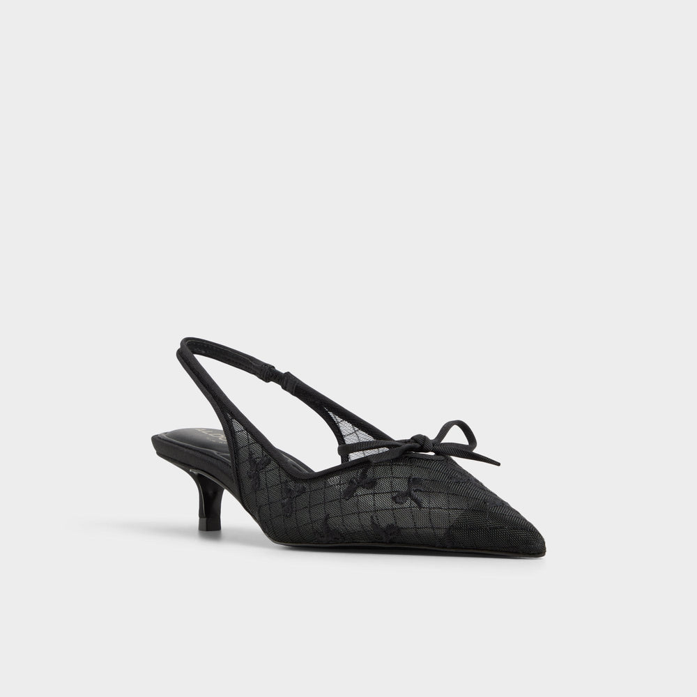 Azaro in Other Black 14151901 - Slingback heel, Kitten heel | Aldo for sale