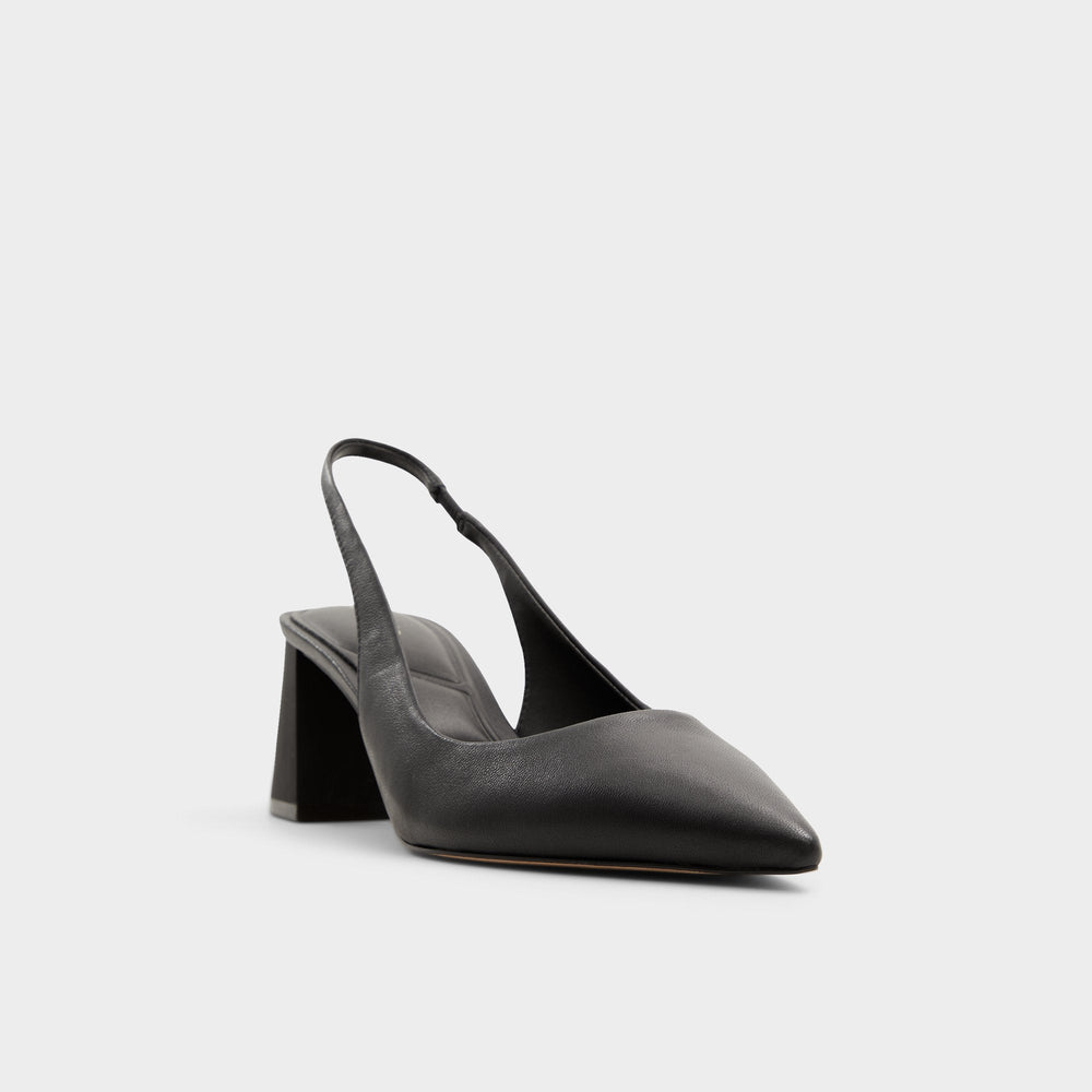 Uliana Black Women's Block heels - Slingback heel, Block heel | Aldo online