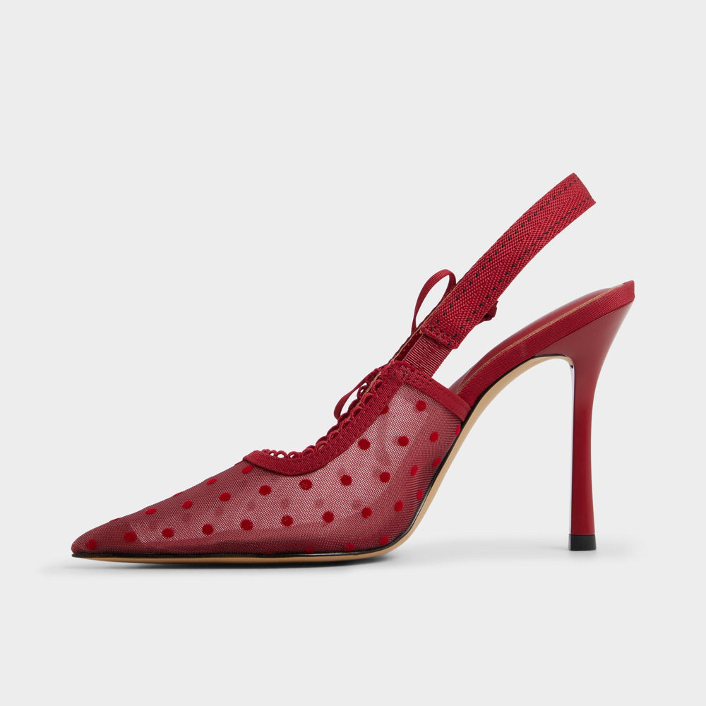 Hennie in Dark Red 14151902 - Slingback heel, Stiletto heel | Aldo outlet