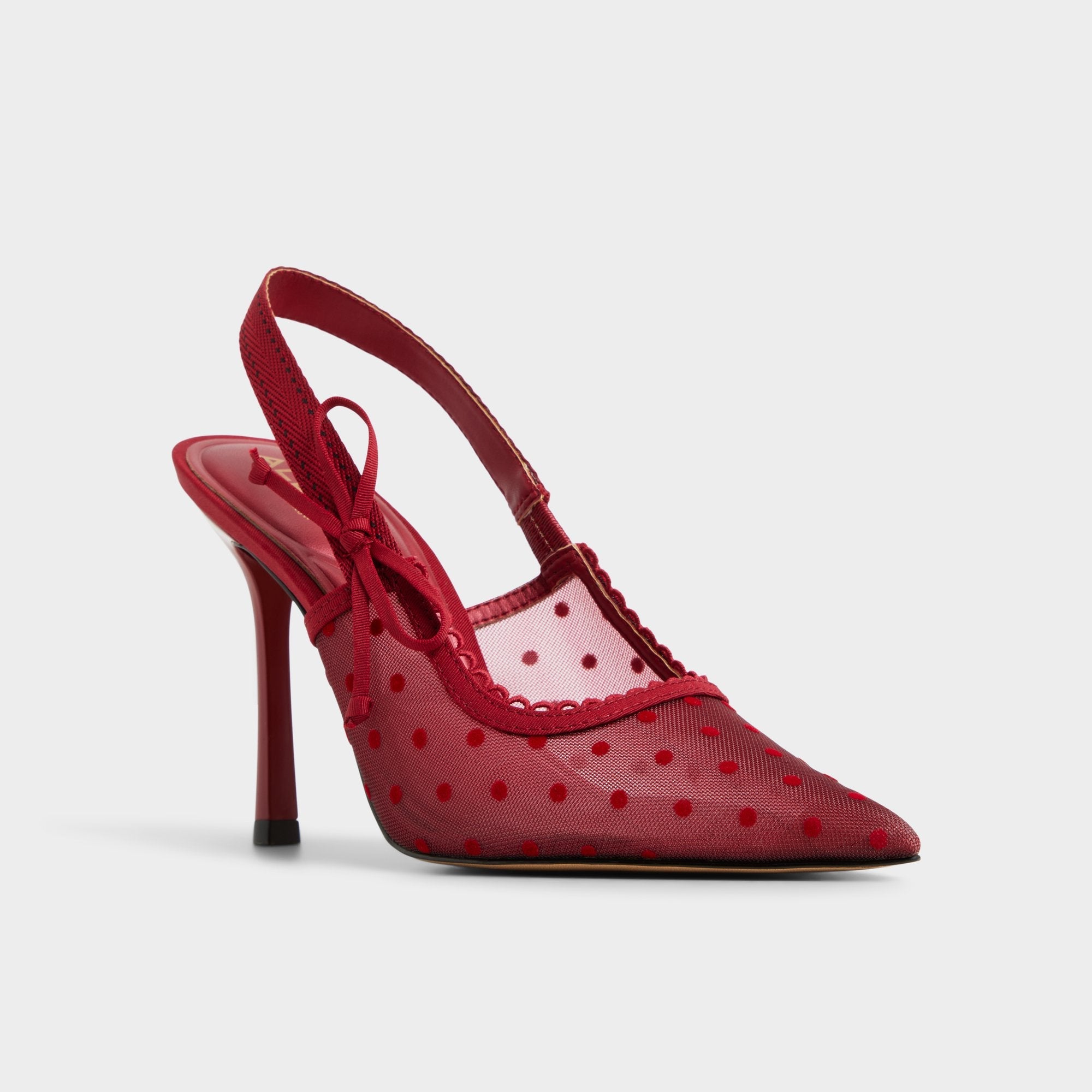Hennie in Dark Red 14151902 - Slingback heel, Stiletto heel | Aldo outlet