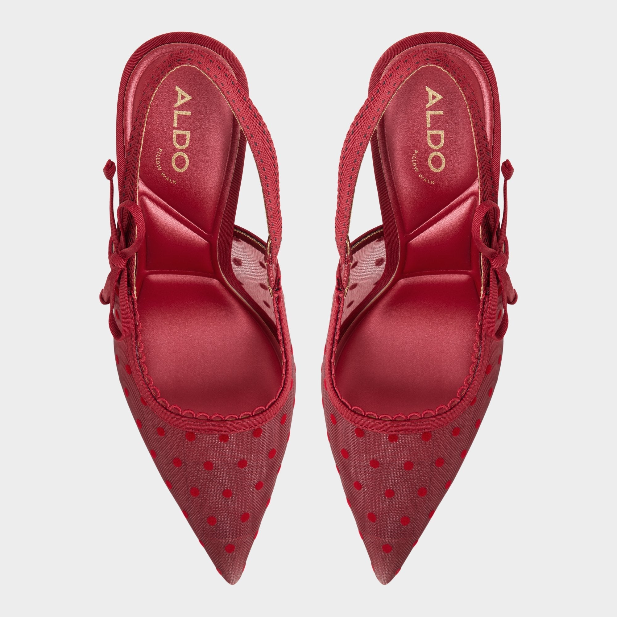 Hennie in Dark Red 14151902 - Slingback heel, Stiletto heel | Aldo outlet