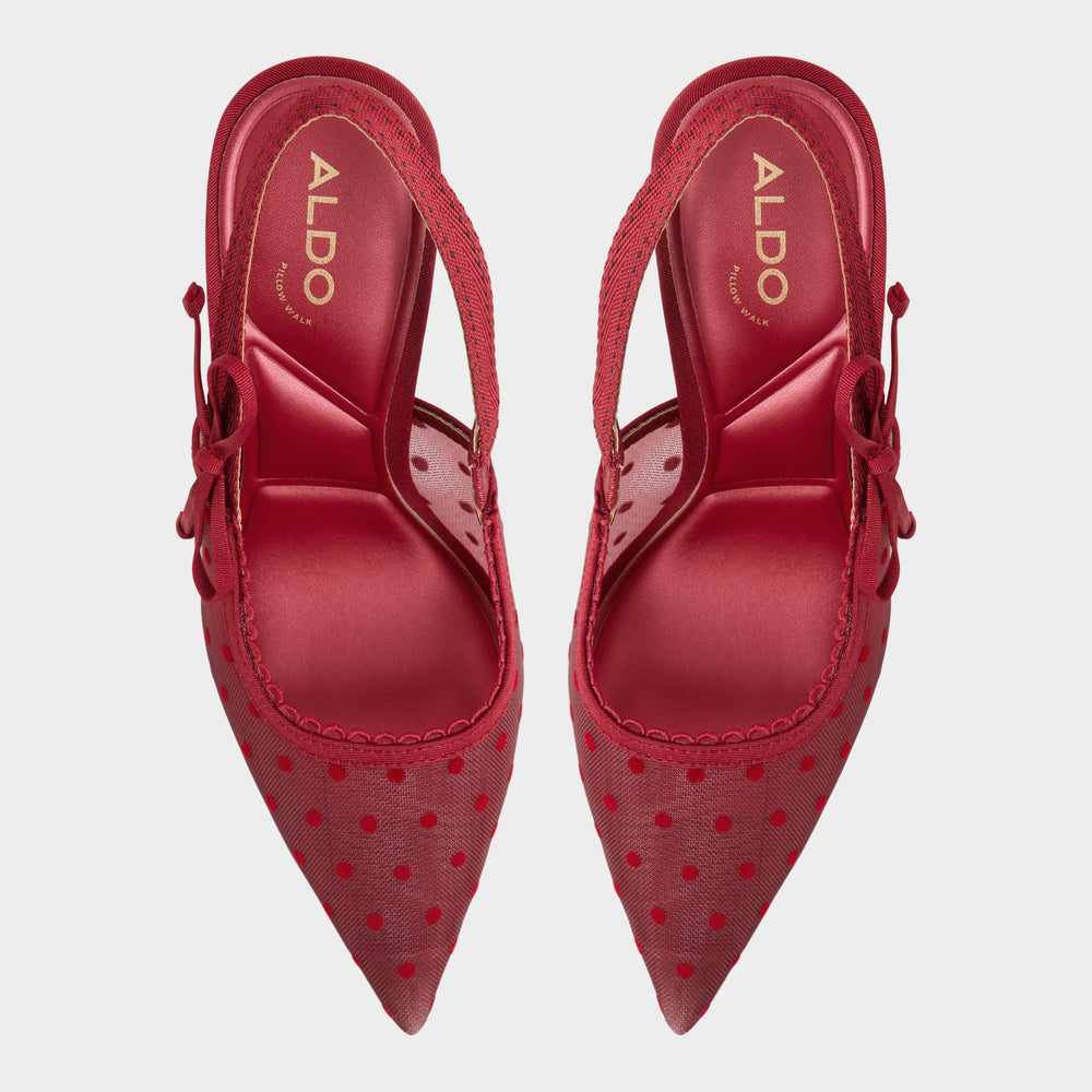 Hennie in Dark Red 14151902 - Slingback heel, Stiletto heel | Aldo outlet