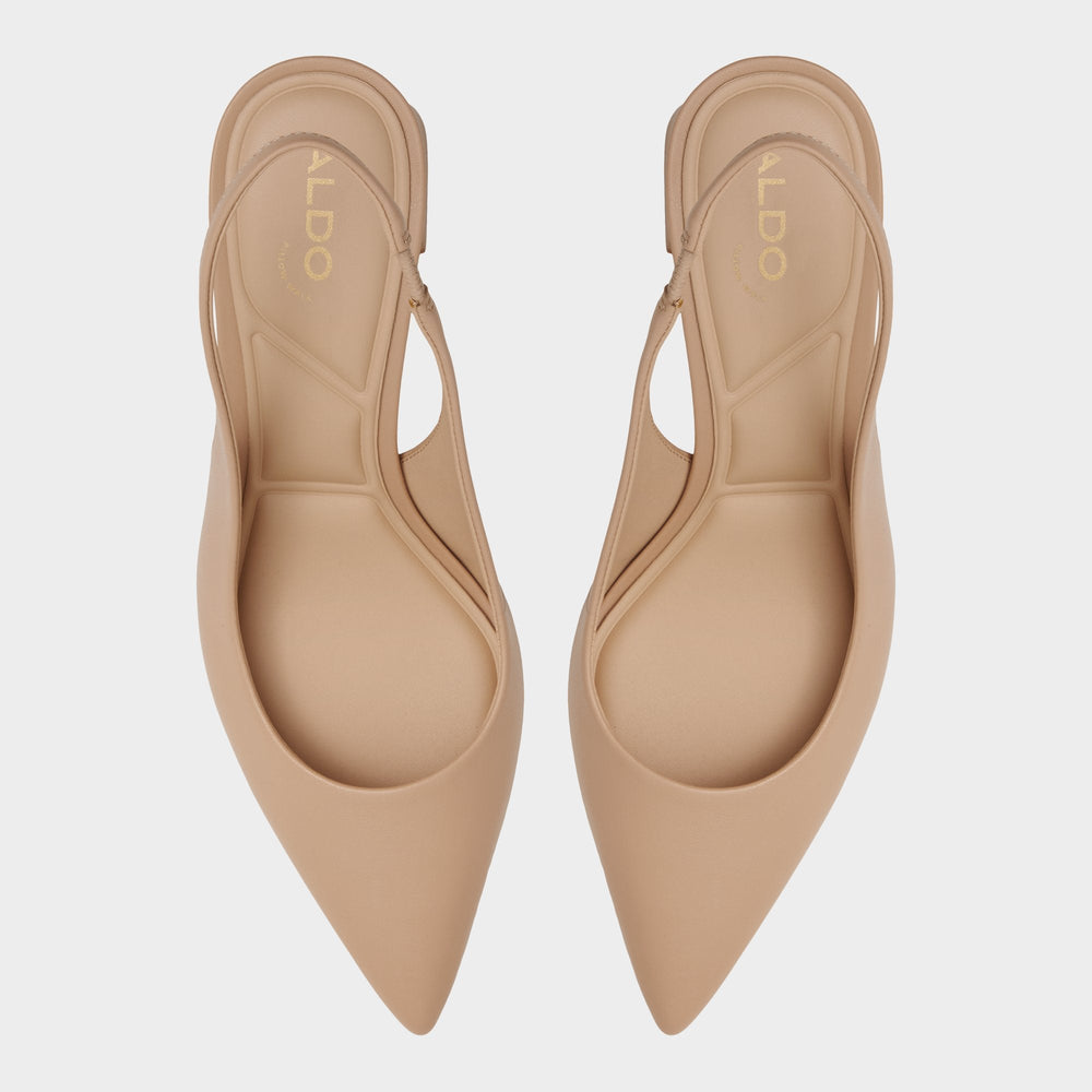 Uliana Beige Women's Block heels - Slingback heel, Block heel | Aldo discount