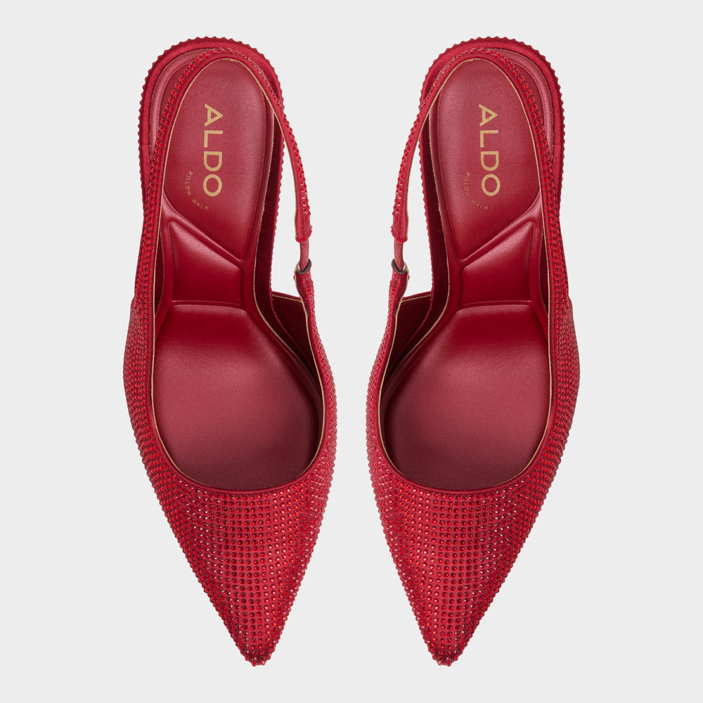 Lovebloom in Xt Dark Red - Slingback heel, Stiletto heel | Aldo sale