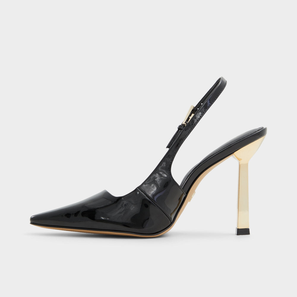 Marysa Black Women's Slingbacks - Slingback heel, Stiletto heel | Aldo discount