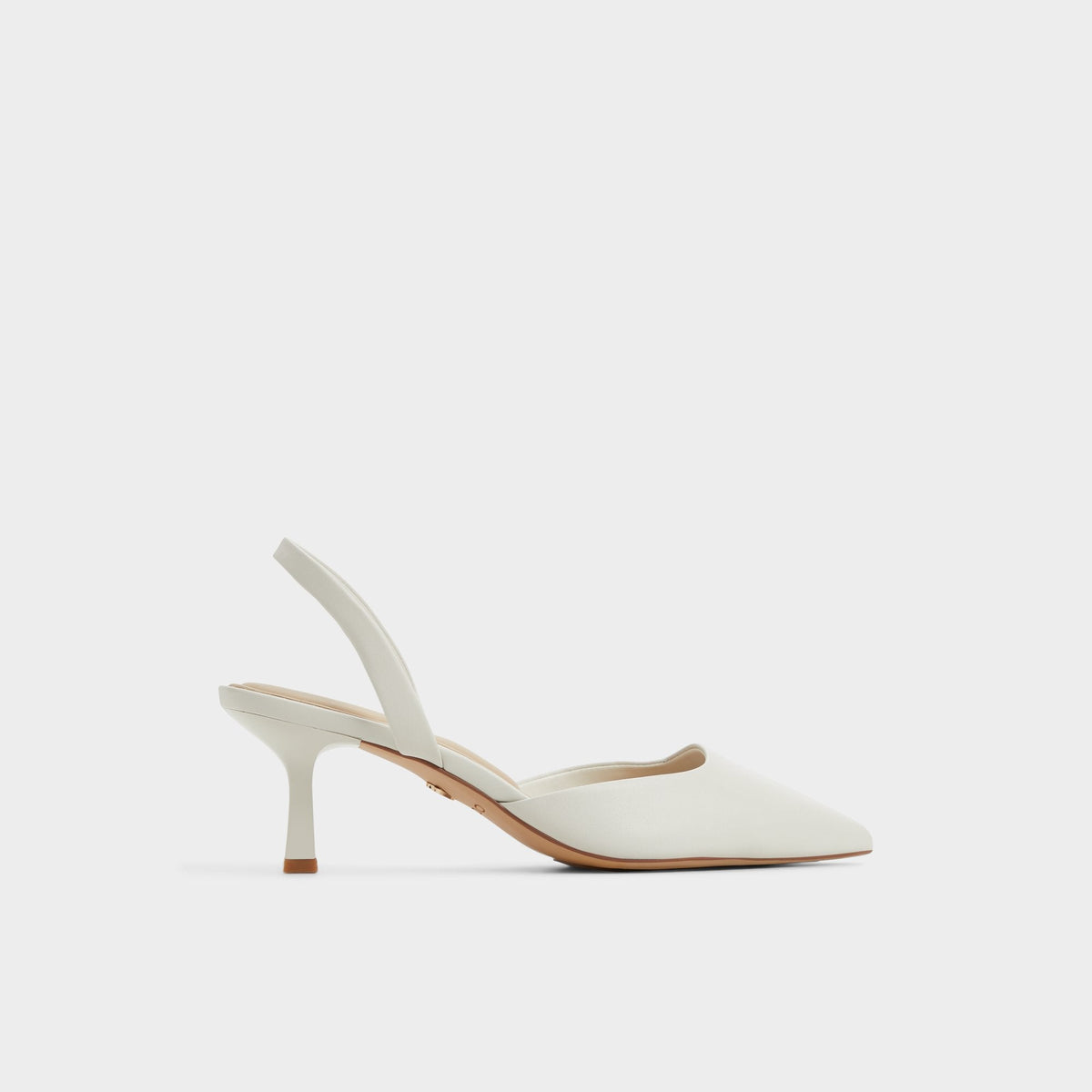 Gavedessi Open White Women's Kitten heels - Slingback heel, Kitten heel | Aldo on sale
