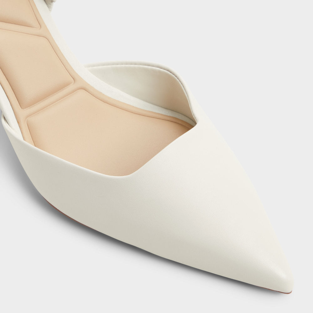 Gavedessi Open White Women's Kitten heels - Slingback heel, Kitten heel | Aldo on sale