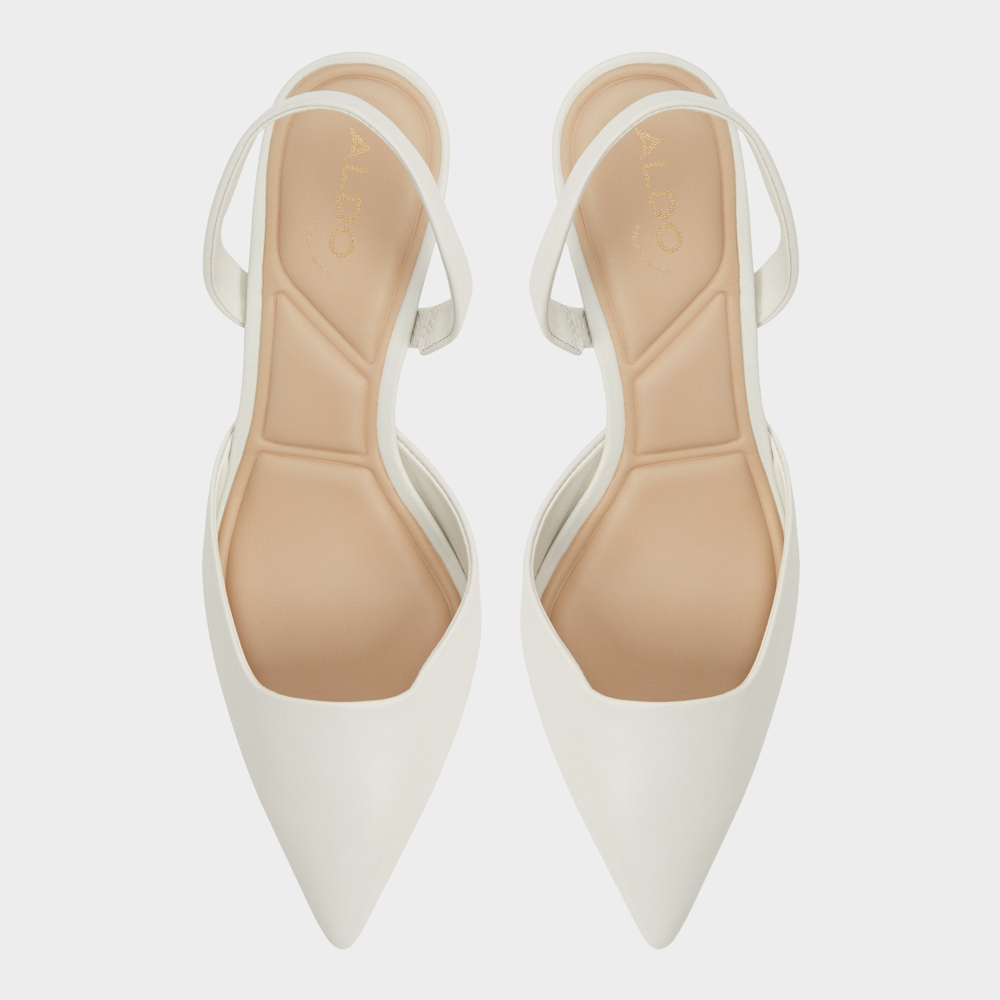 Gavedessi Open White Women's Kitten heels - Slingback heel, Kitten heel | Aldo on sale