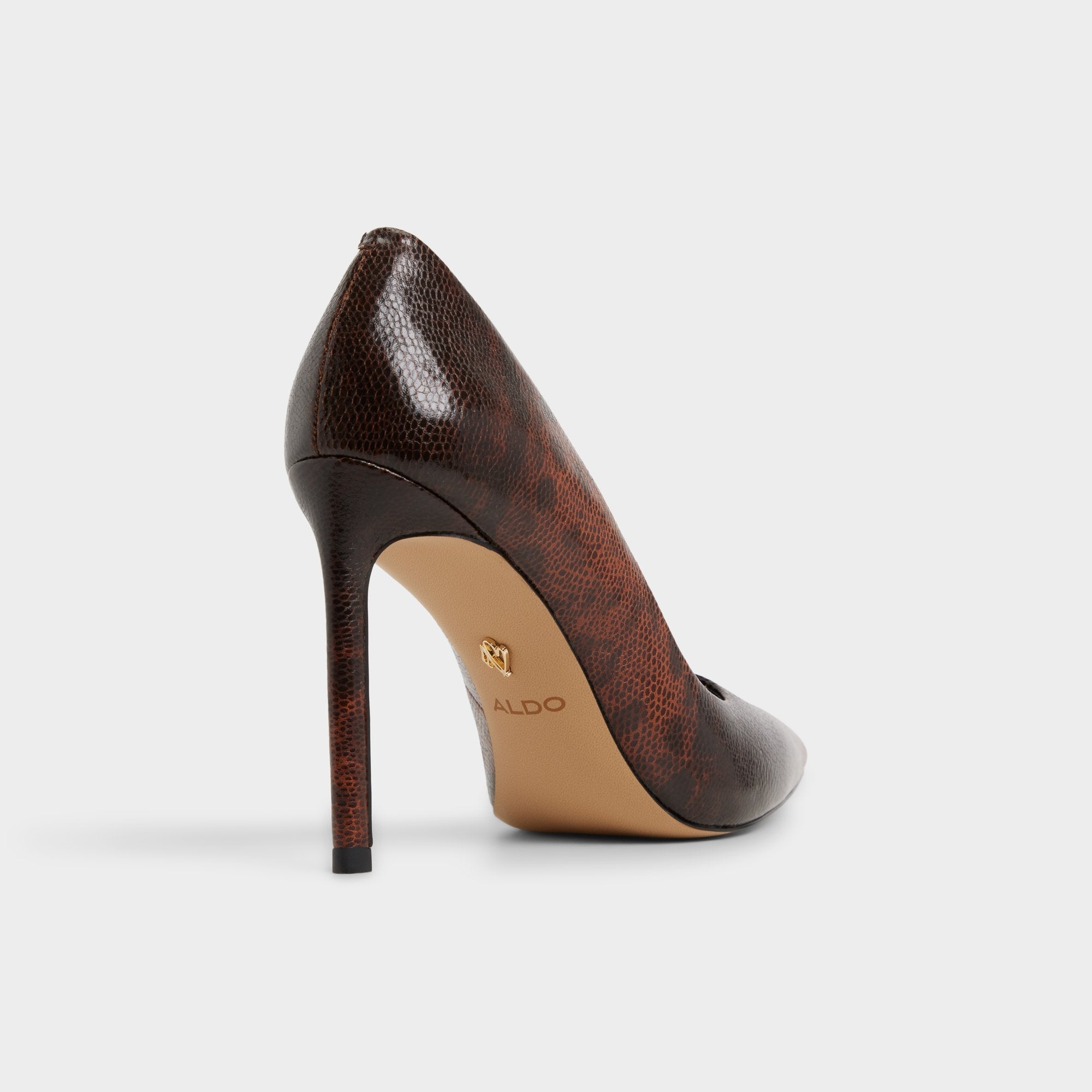 Stessy2 in 0 Open Brown - Pump, Stiletto heel | Aldo for sale