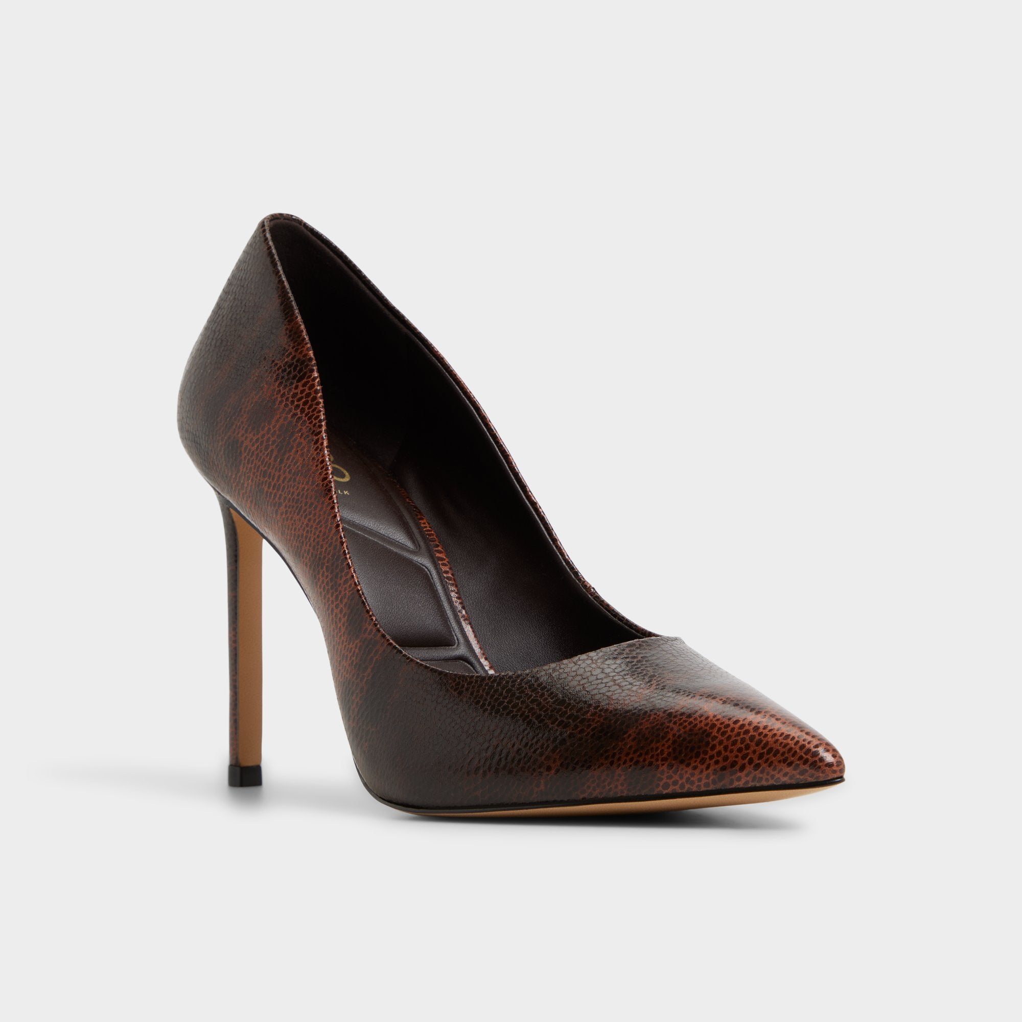 Stessy2 in 0 Open Brown - Pump, Stiletto heel | Aldo for sale