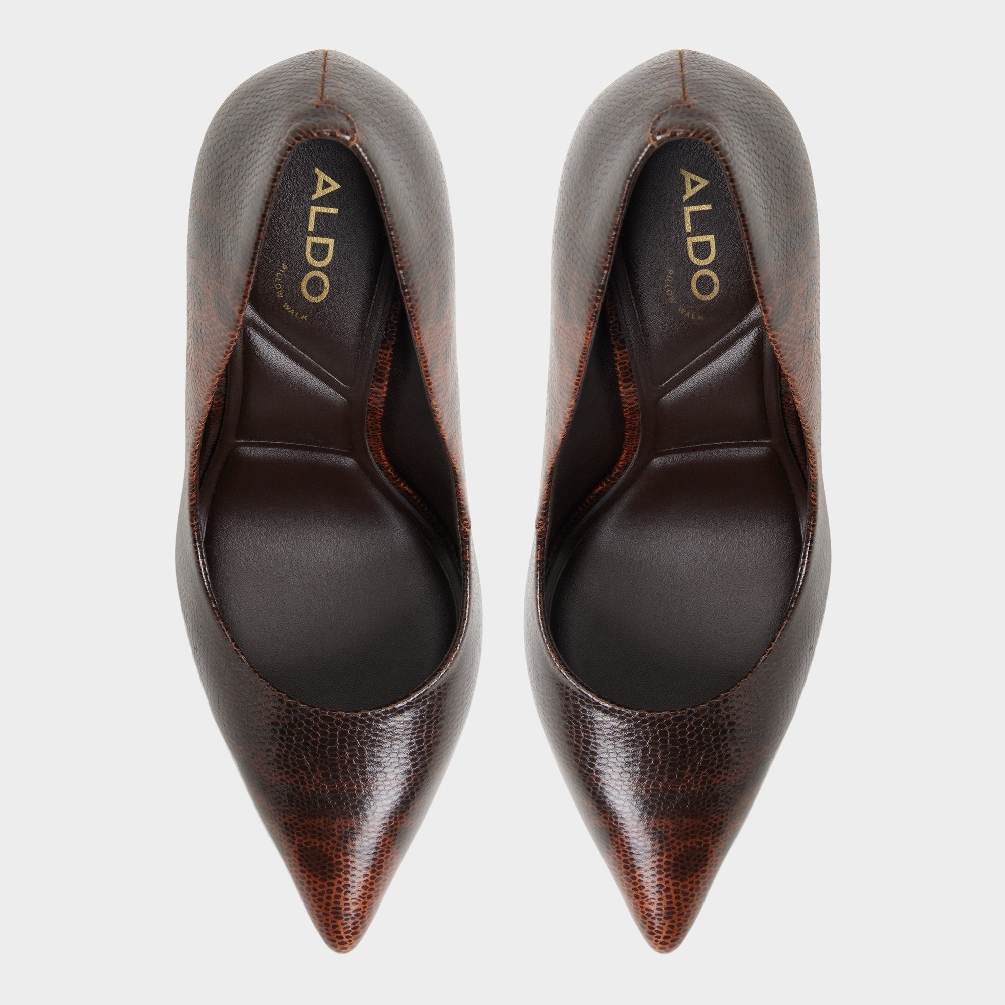Stessy2 in 0 Open Brown - Pump, Stiletto heel | Aldo for sale
