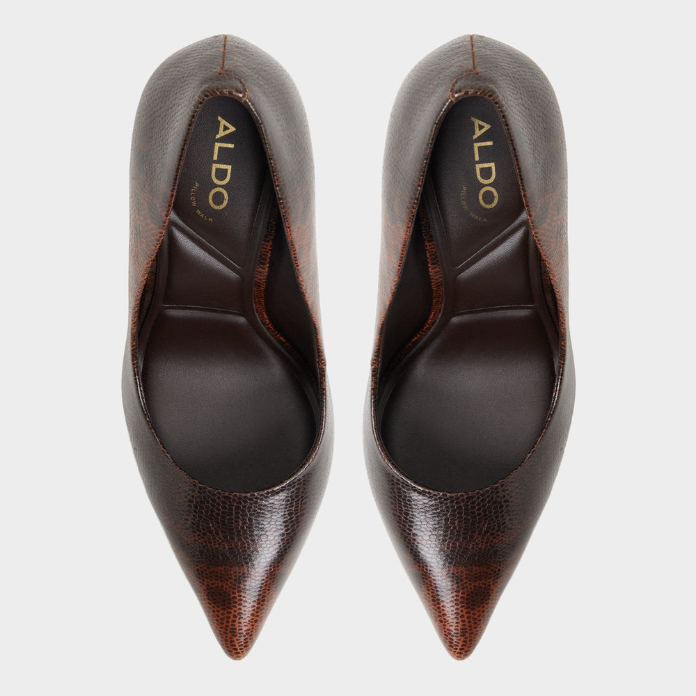 Stessy2 in 0 Open Brown - Pump, Stiletto heel | Aldo for sale