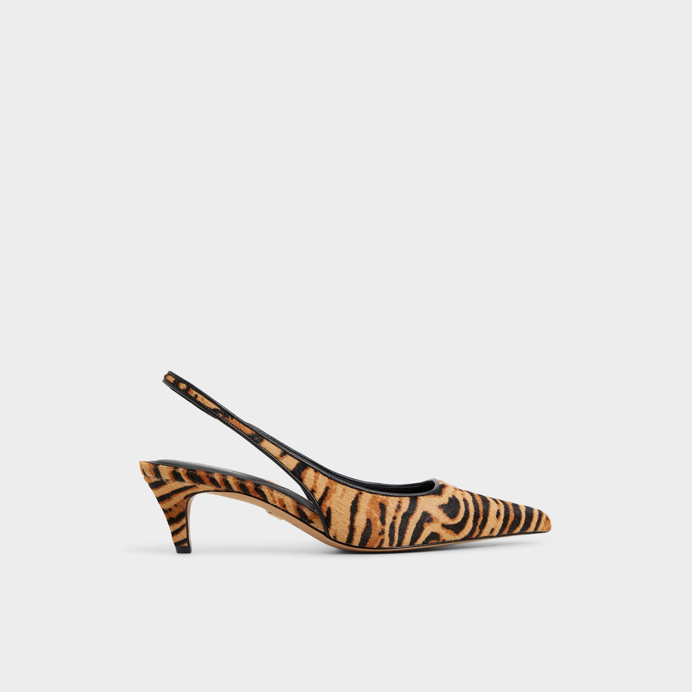 Leanah in Open Brown - Slingback heel, Kitten heel | Aldo online