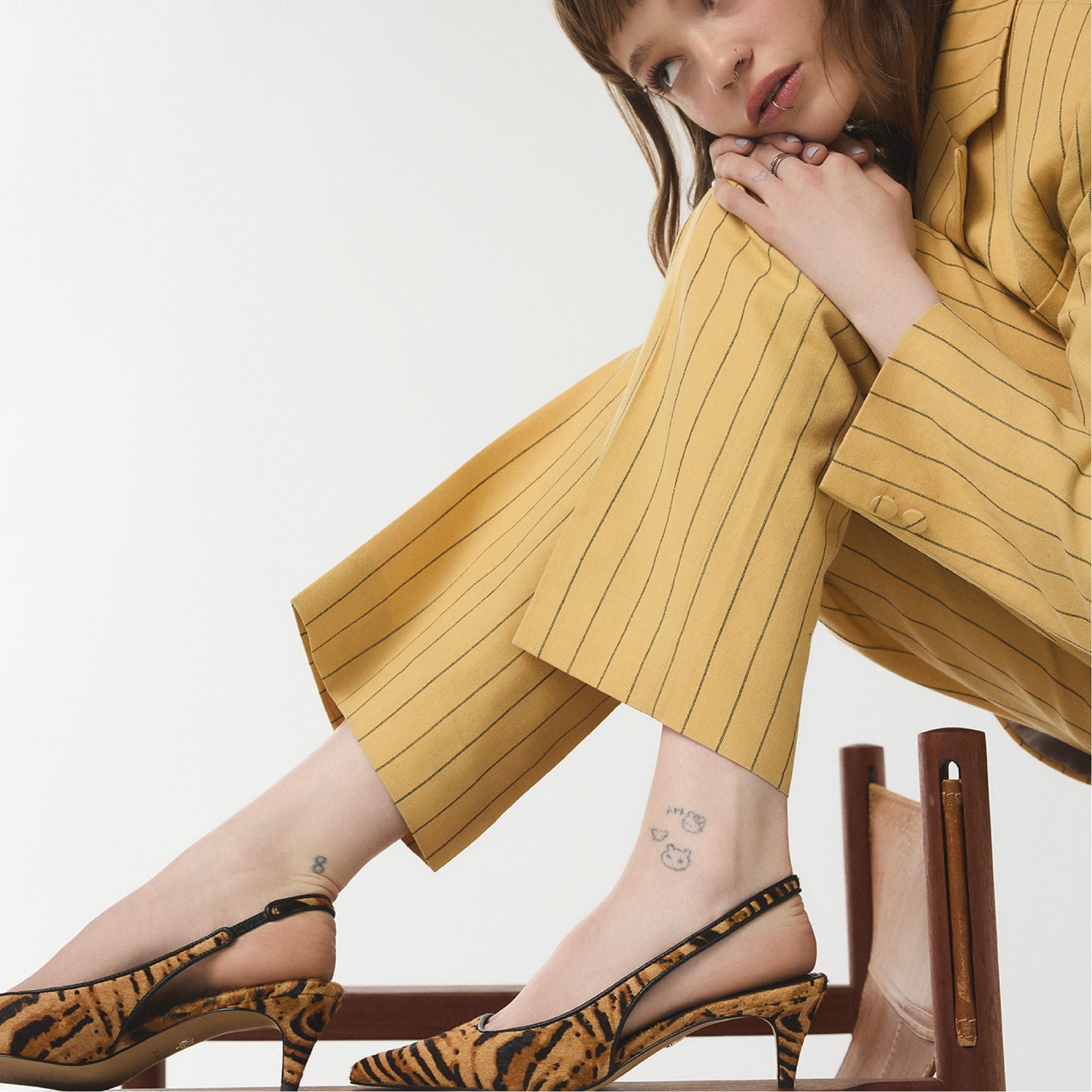 Leanah in Open Brown - Slingback heel, Kitten heel | Aldo online