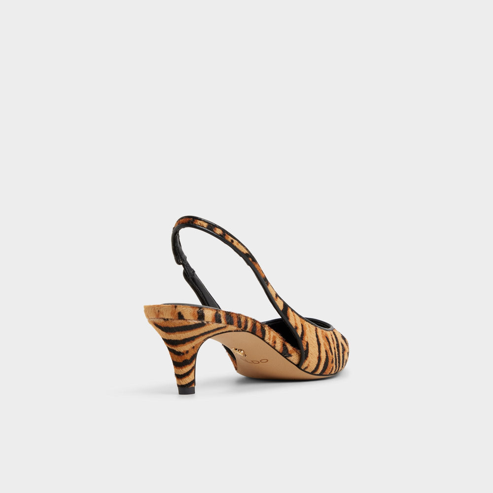 Leanah in Open Brown - Slingback heel, Kitten heel | Aldo online