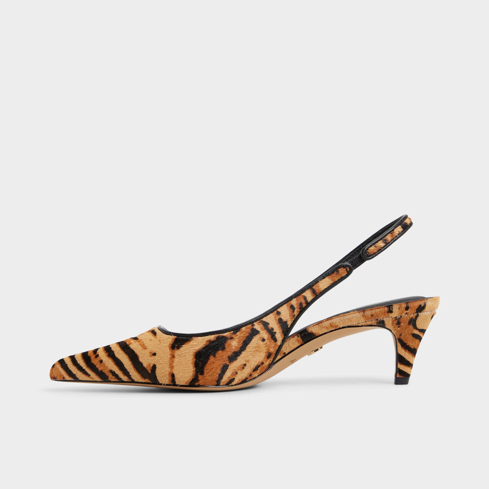 Leanah in Open Brown - Slingback heel, Kitten heel | Aldo online
