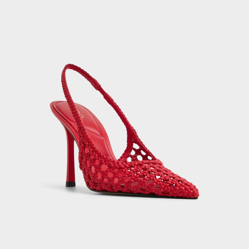 Petras Bright Red Women's Slingbacks - Slingback heel | Aldo discount