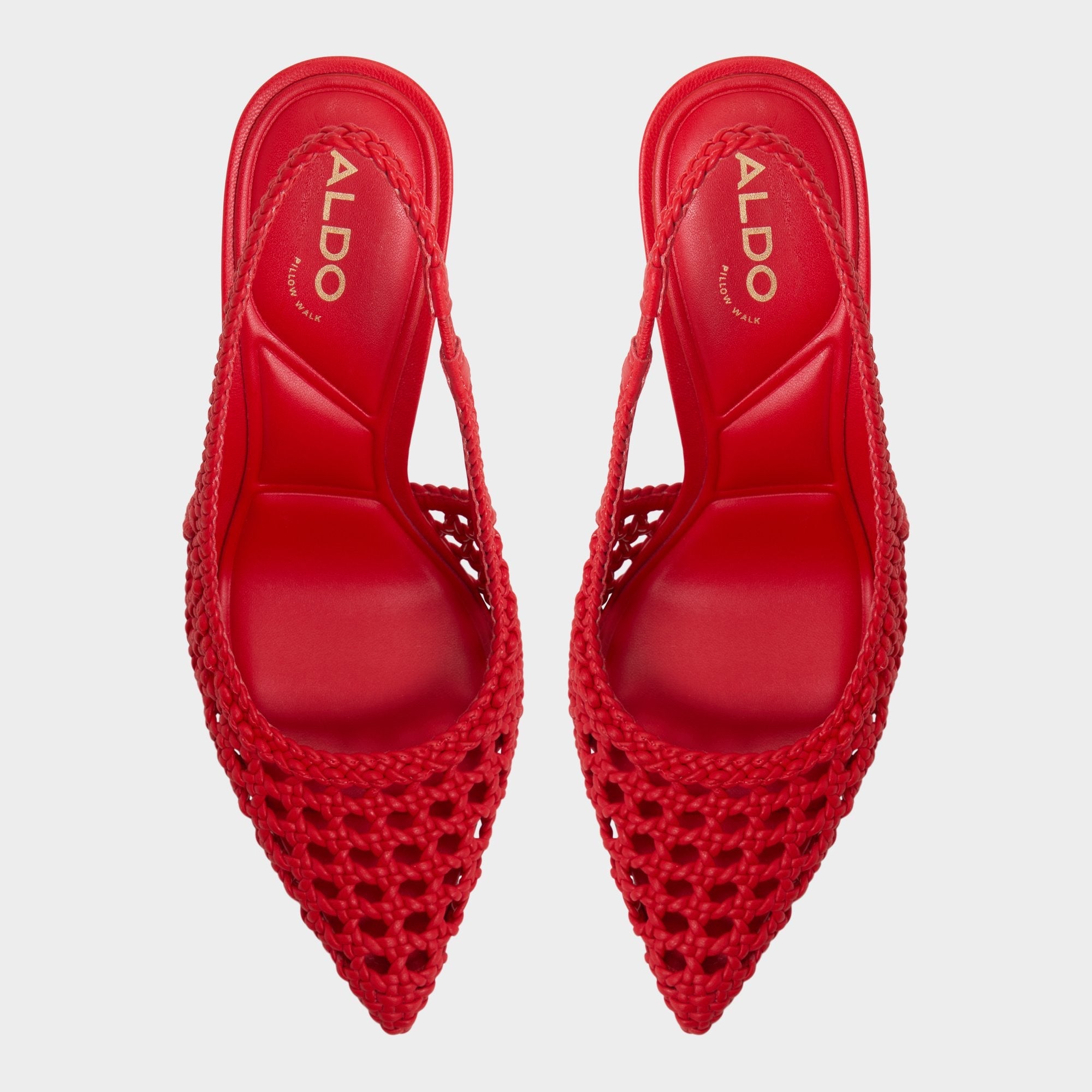 Petras Bright Red Women's Slingbacks - Slingback heel | Aldo discount