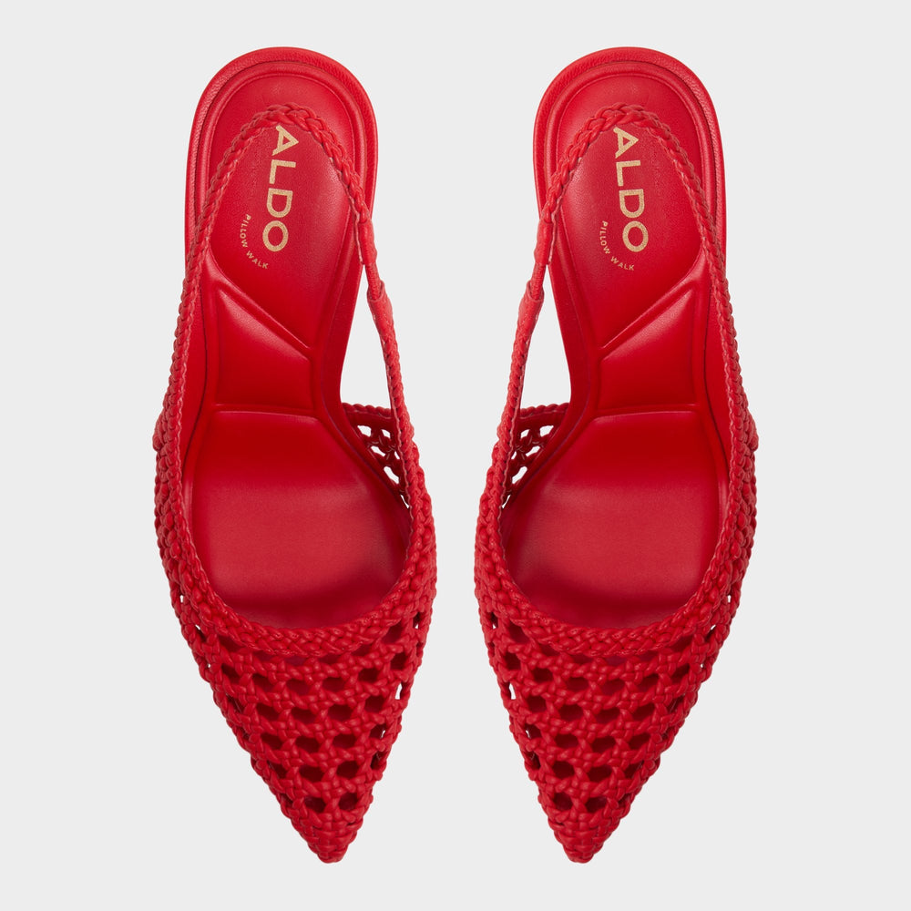 Petras Bright Red Women's Slingbacks - Slingback heel | Aldo discount