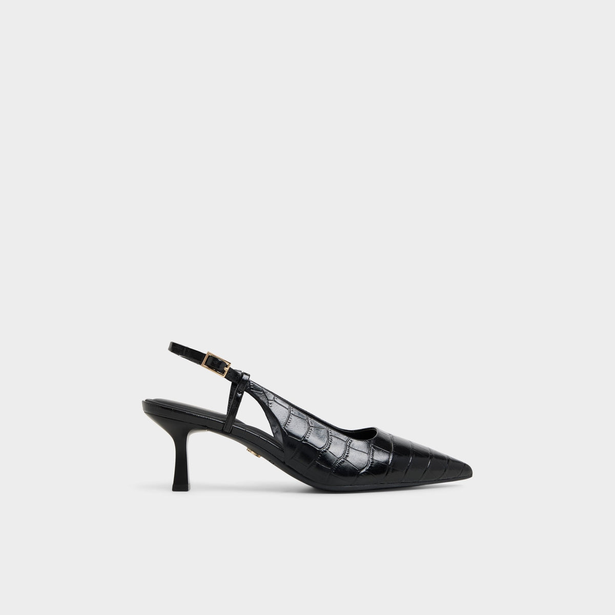 Adan in Black - Slingback heel, Kitten heel | Aldo outlet