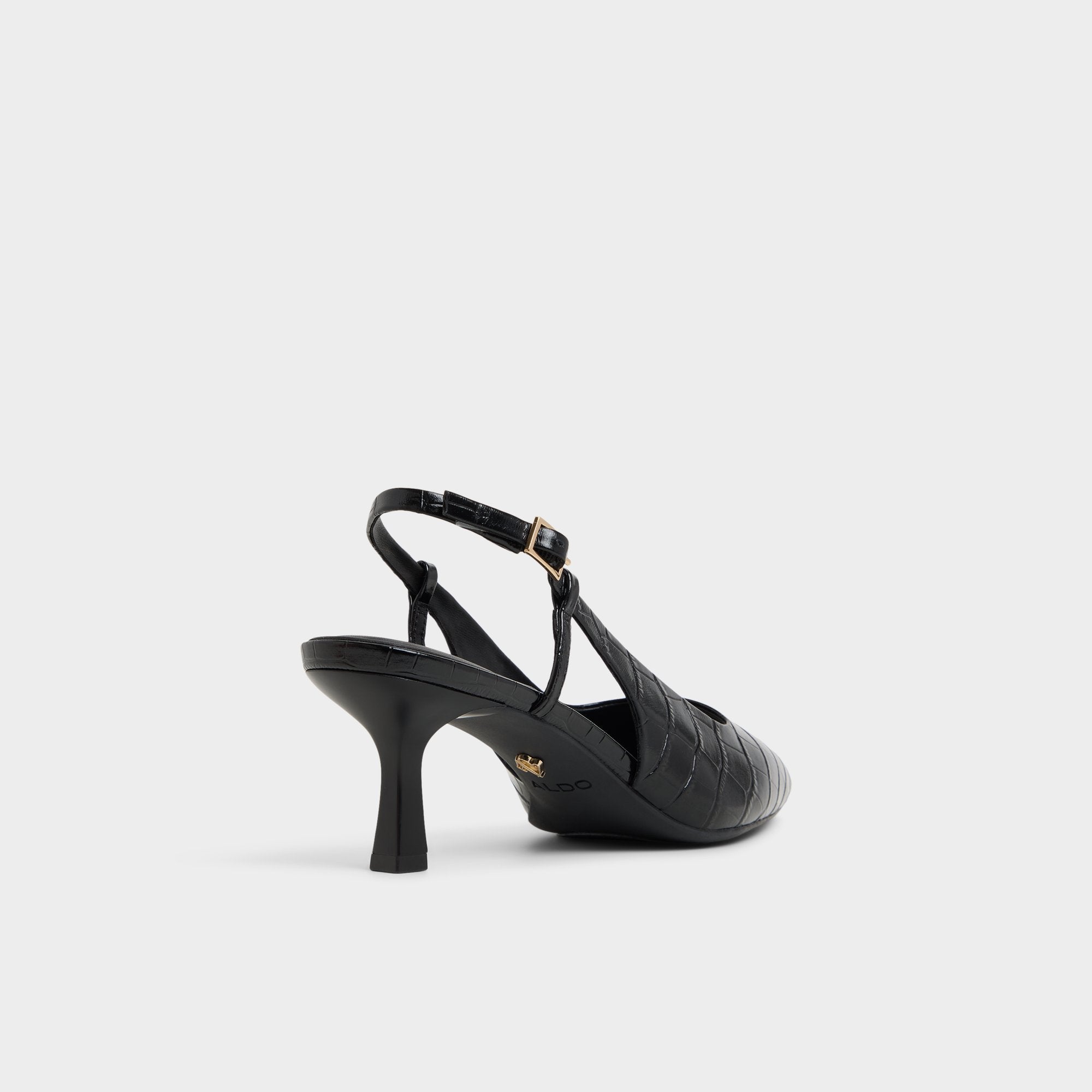 Adan in Black - Slingback heel, Kitten heel | Aldo outlet