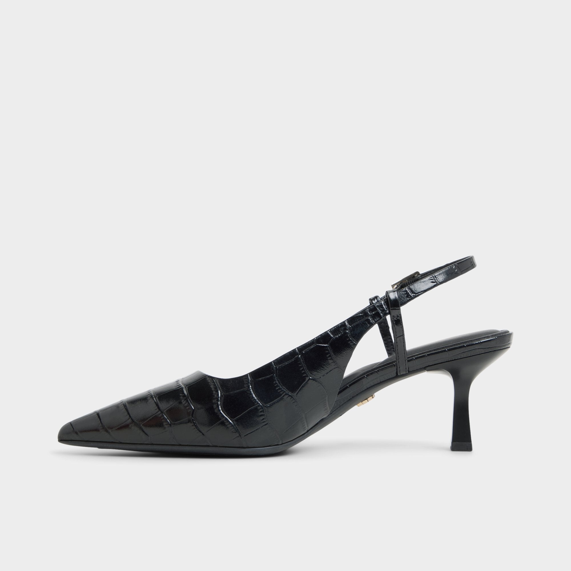 Adan in Black - Slingback heel, Kitten heel | Aldo outlet