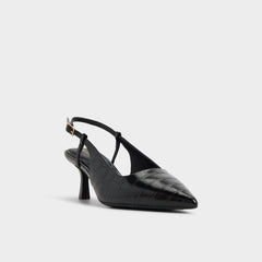 Adan in Black - Slingback heel, Kitten heel | Aldo outlet