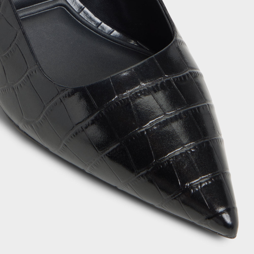 Adan in Black - Slingback heel, Kitten heel | Aldo outlet