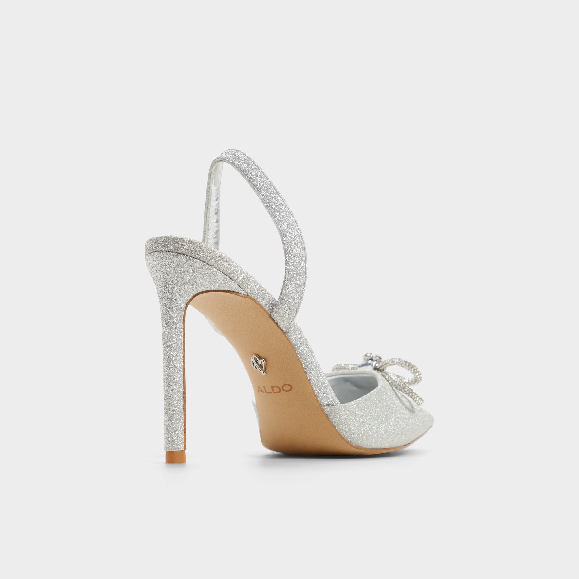 Addie Silver Women's Slingbacks - Slingback heel, Stiletto heel | Aldo sale