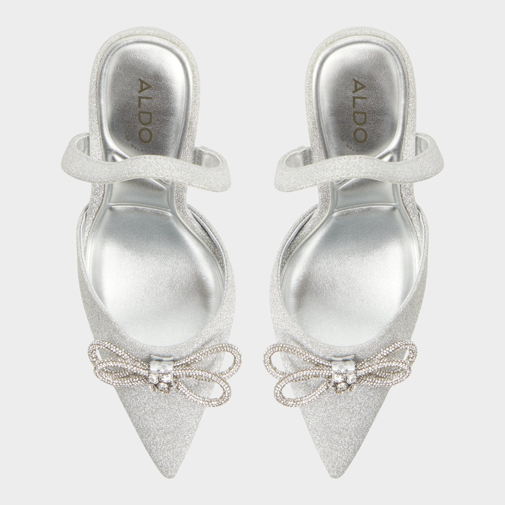 Addie Silver Women's Slingbacks - Slingback heel, Stiletto heel | Aldo sale