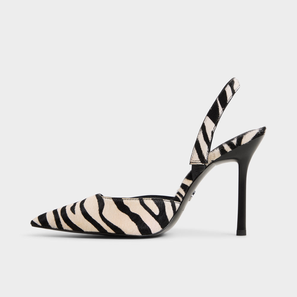 Berolden White/Black Women's Animal Prints - Slingback heel | Aldo for sale