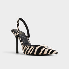 Berolden White/Black Women's Animal Prints - Slingback heel | Aldo for sale