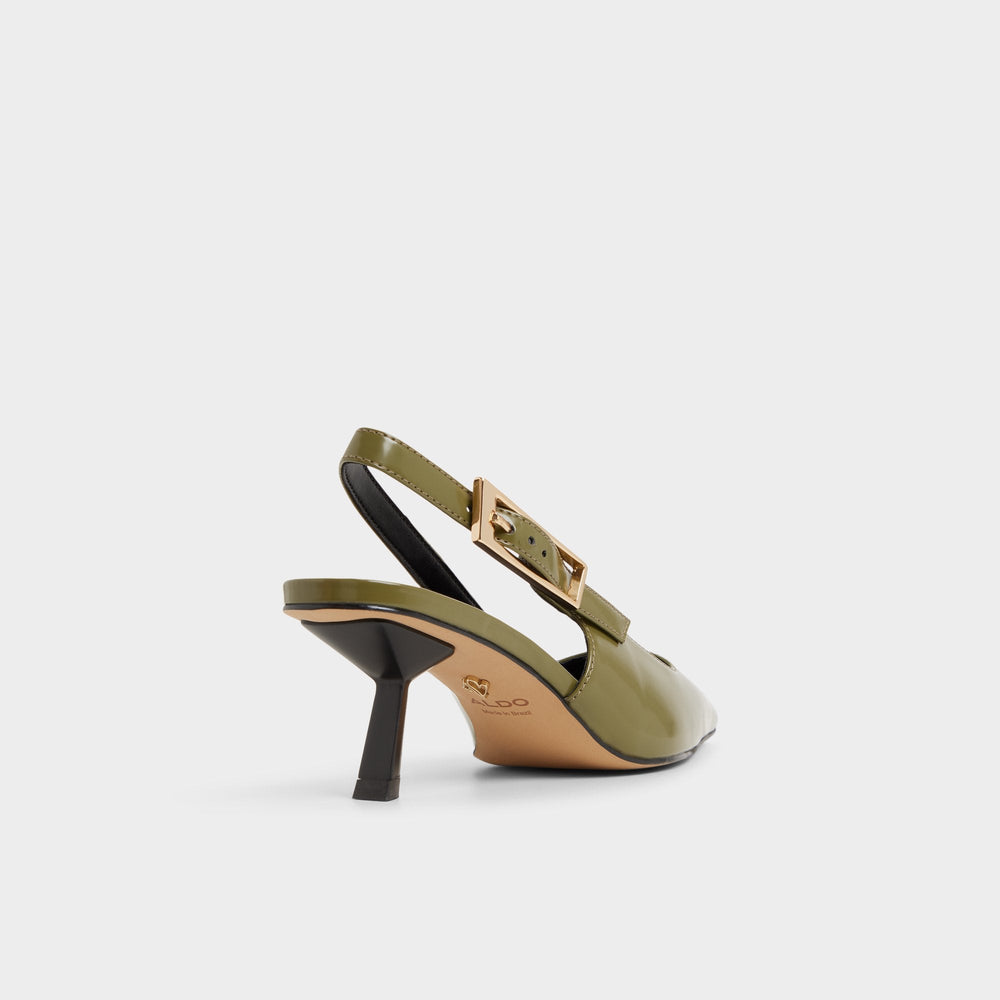 Nealie in Khaki 14139074 - Slingback heel, Kitten heel | Aldo on sale
