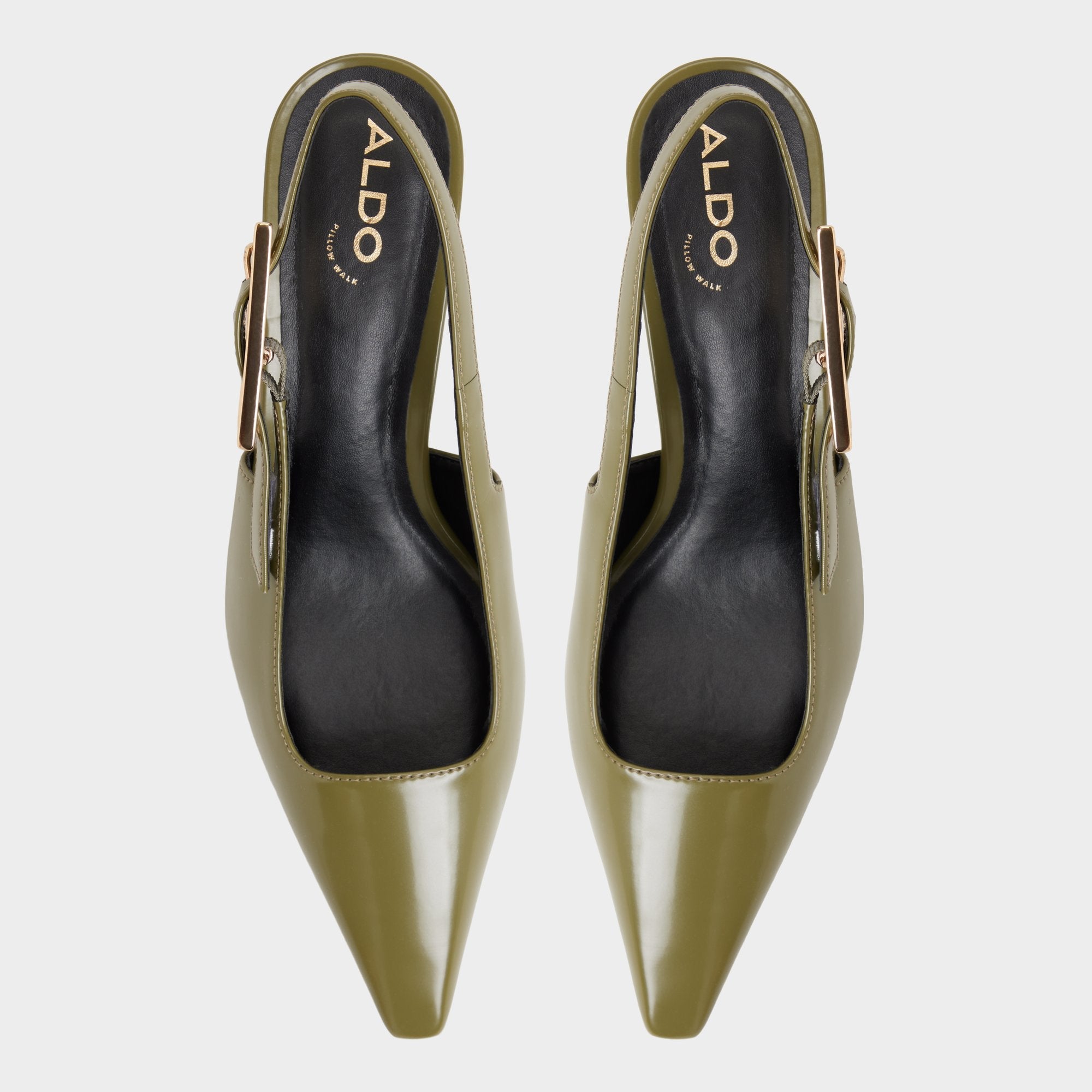 Nealie in Khaki 14139074 - Slingback heel, Kitten heel | Aldo on sale