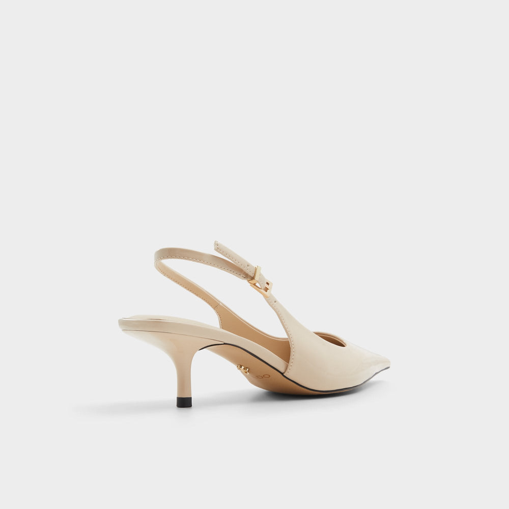 Josita Medium Beige Women's Kitten heels - Slingback heel, Kitten heel | Aldo online