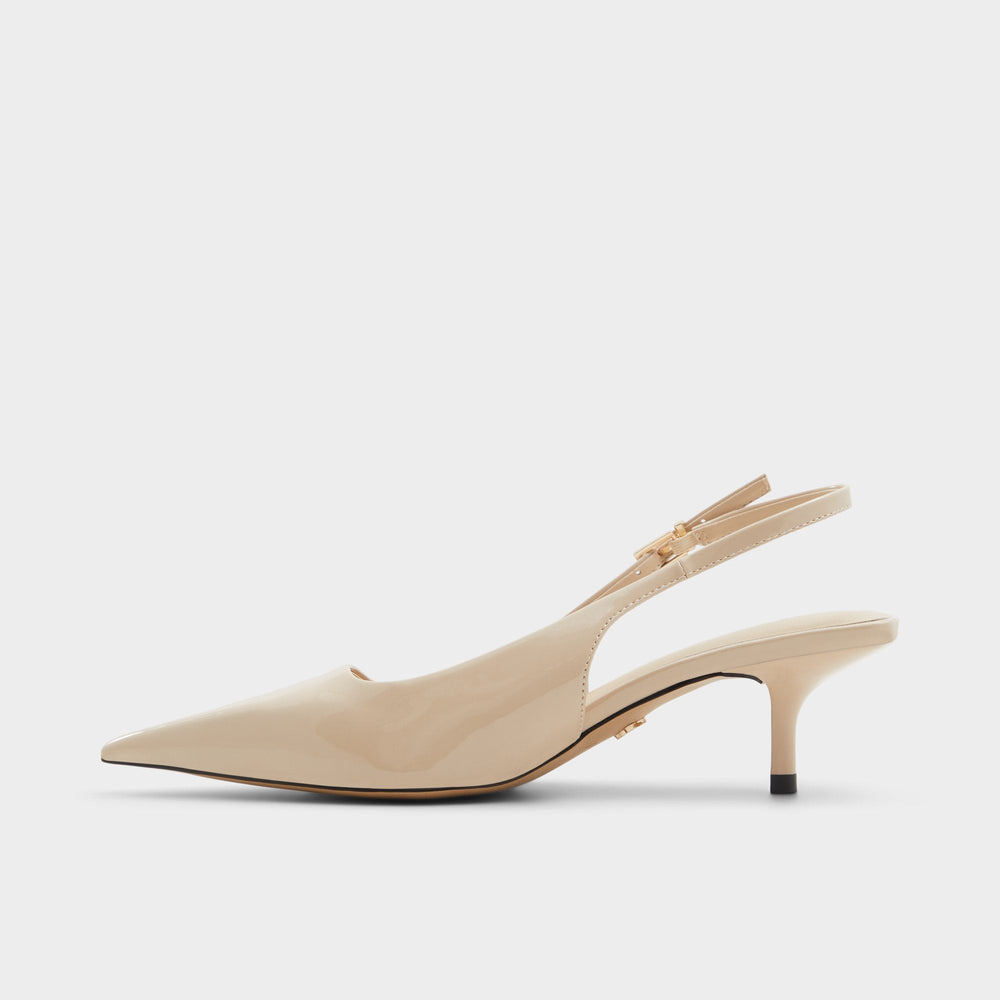 Josita Medium Beige Women's Kitten heels - Slingback heel, Kitten heel | Aldo online