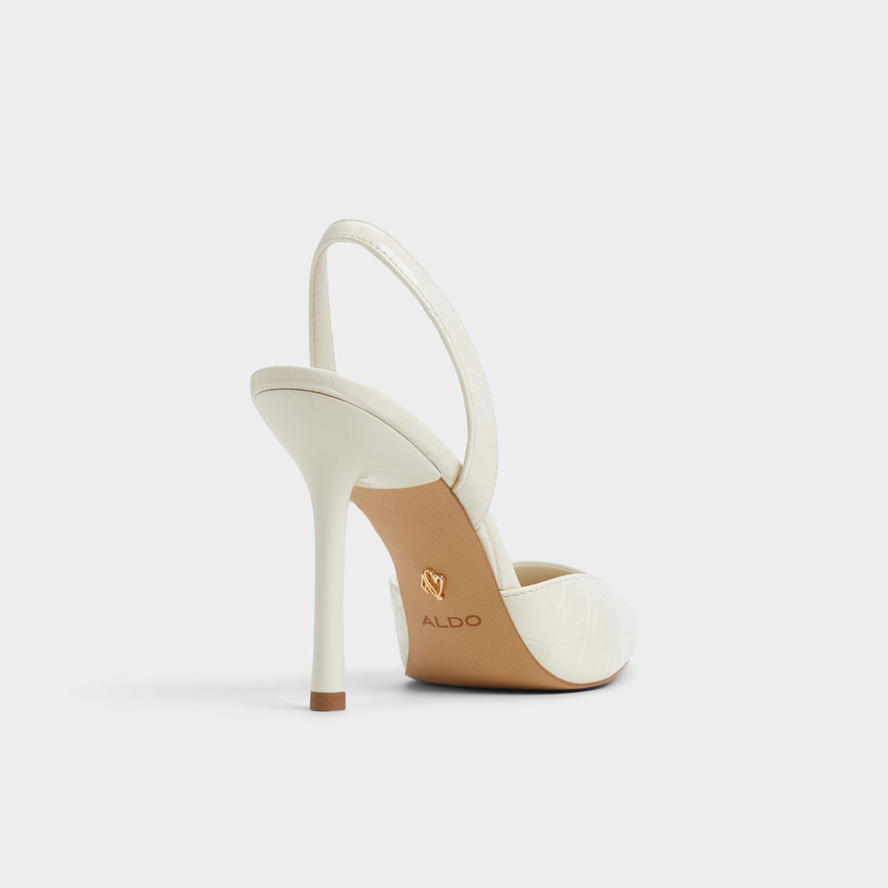 Berolden Other White Women's Slingbacks - Slingback heel, Stiletto heel | Aldo online
