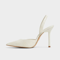 Berolden Other White Women's Slingbacks - Slingback heel, Stiletto heel | Aldo online