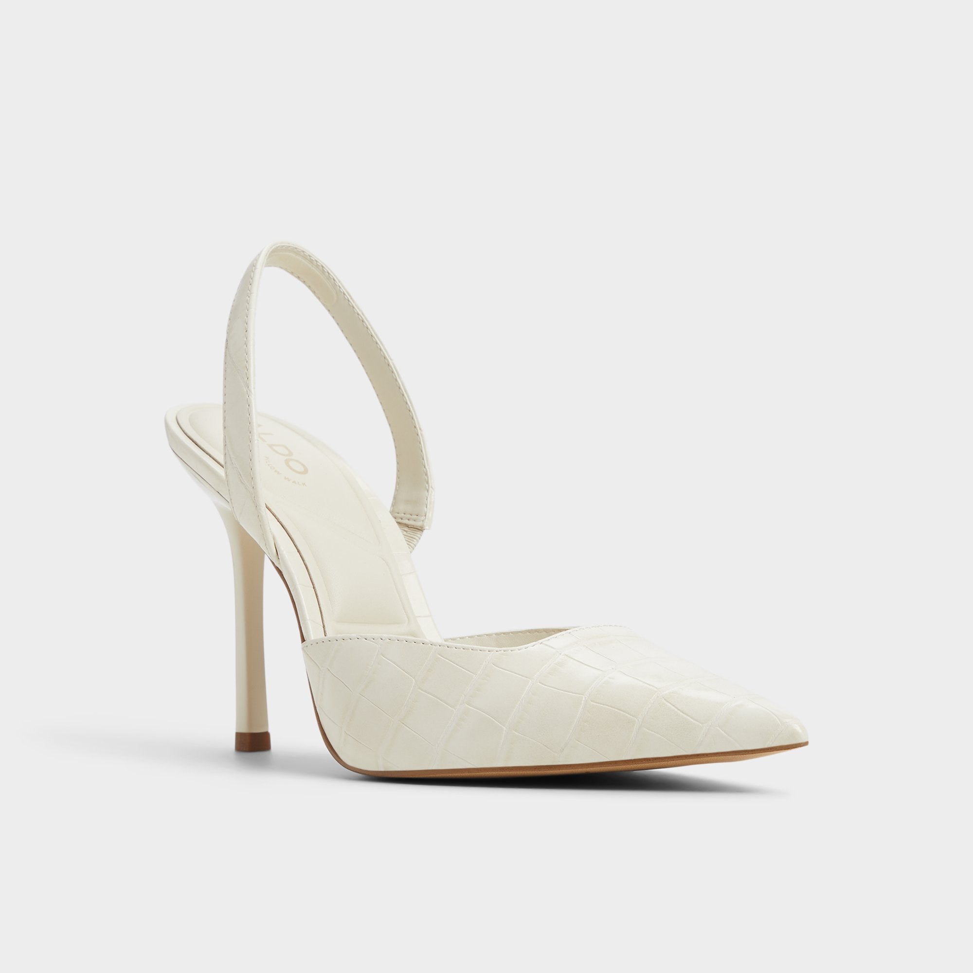 Berolden Other White Women's Slingbacks - Slingback heel, Stiletto heel | Aldo online