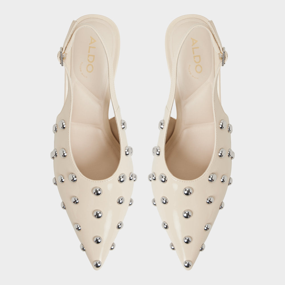 Naiarah in Cream 14118390 - Slingback heel, Stiletto heel | Aldo discount