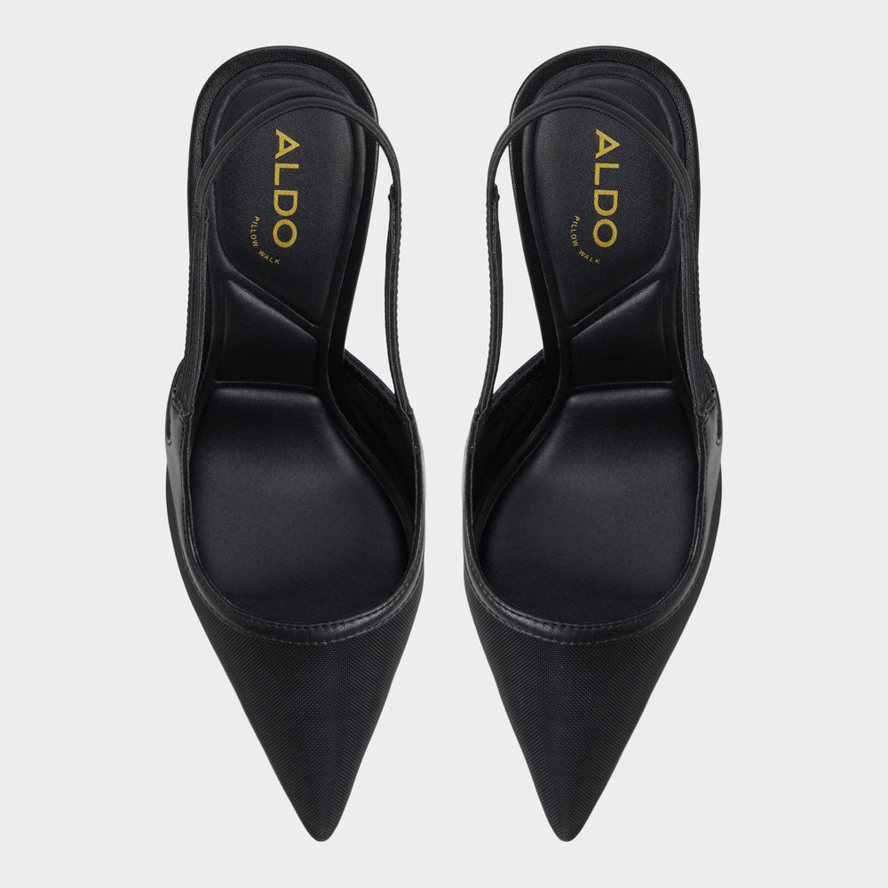 Evania Black Women's Slingbacks - Slingback heel | Aldo outlet