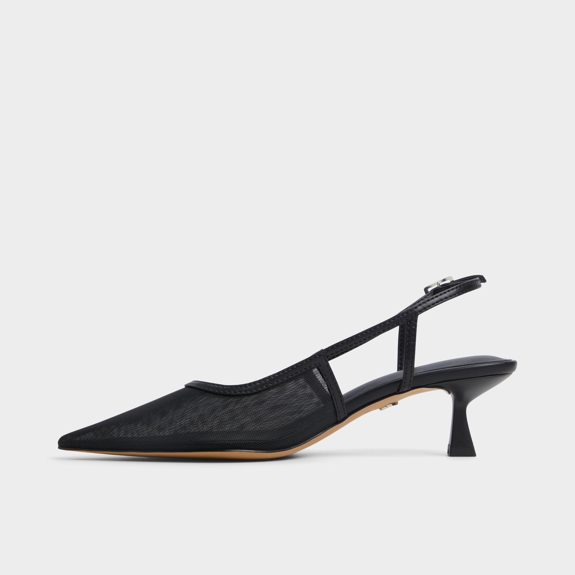 Maxina Black Women's Kitten heels - Slingback heel, Kitten heel | Aldo on sale