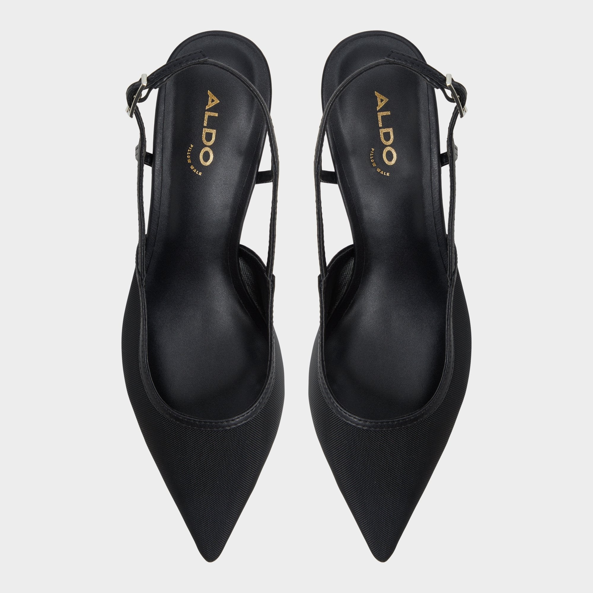 Maxina Black Women's Kitten heels - Slingback heel, Kitten heel | Aldo on sale